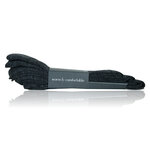 Herren Merino Wolle Socken ohne Gummidruck Apollo anthrazit - 9