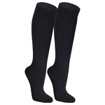 Herren Kniestrümpfe ohne Gummidruck Merino Wolle Apollo marine - 1