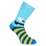 Kinder Thermo Socken Monster-Gesichter ABS Noppen - 18