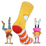 Kinder Thermo Socken Monster-Gesichter ABS Noppen - 13
