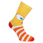 Kinder Thermo Socken Monster-Gesichter ABS Noppen - 15