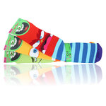 Kinder Thermo Socken Monster-Gesichter ABS Noppen - 3