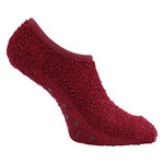 Dicke Damen ABS-Sneaker-Kuschel-Socken camano rot bordeaux - 6