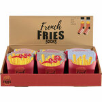 Pommes Frites Motiv-Socken in Pommes-Schachtel Apollo - 2