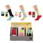 Eis am Stiel Motivsocken in Geschenk-Schachtel Apollo - 1