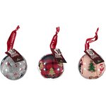 Damen Weihnachts-Motiv-Socken in Christbaum-Kugel Apollo - 22