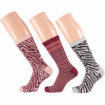 Damen-Motiv-Socken Apollo in Geschenkschachtel Safari Mix - 3