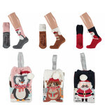 Weihnachts-Flauschsocken Apollo in Geschenkschachtel - 1