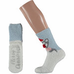 Weihnachts-Flauschsocken Apollo in Geschenkschachtel - 12