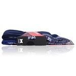 Kompressions-Lauf-Kniestrümpfe XTREME blau-mix - 13