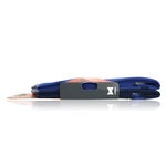 Kompressions-Lauf-Kniestrümpfe XTREME blau-mix - 22