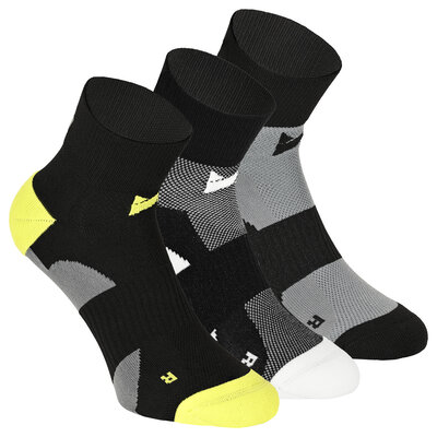 Fahrrad Kurzsocken XTREME schwarz-mix