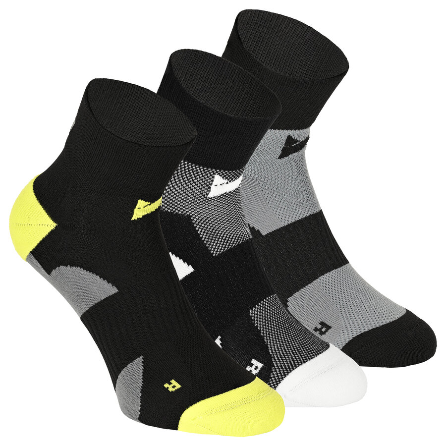 Fahrrad Kurzsocken XTREME schwarz-mix