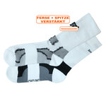 Fahrrad Socken XTREME schwarz-weiß-mix - 33