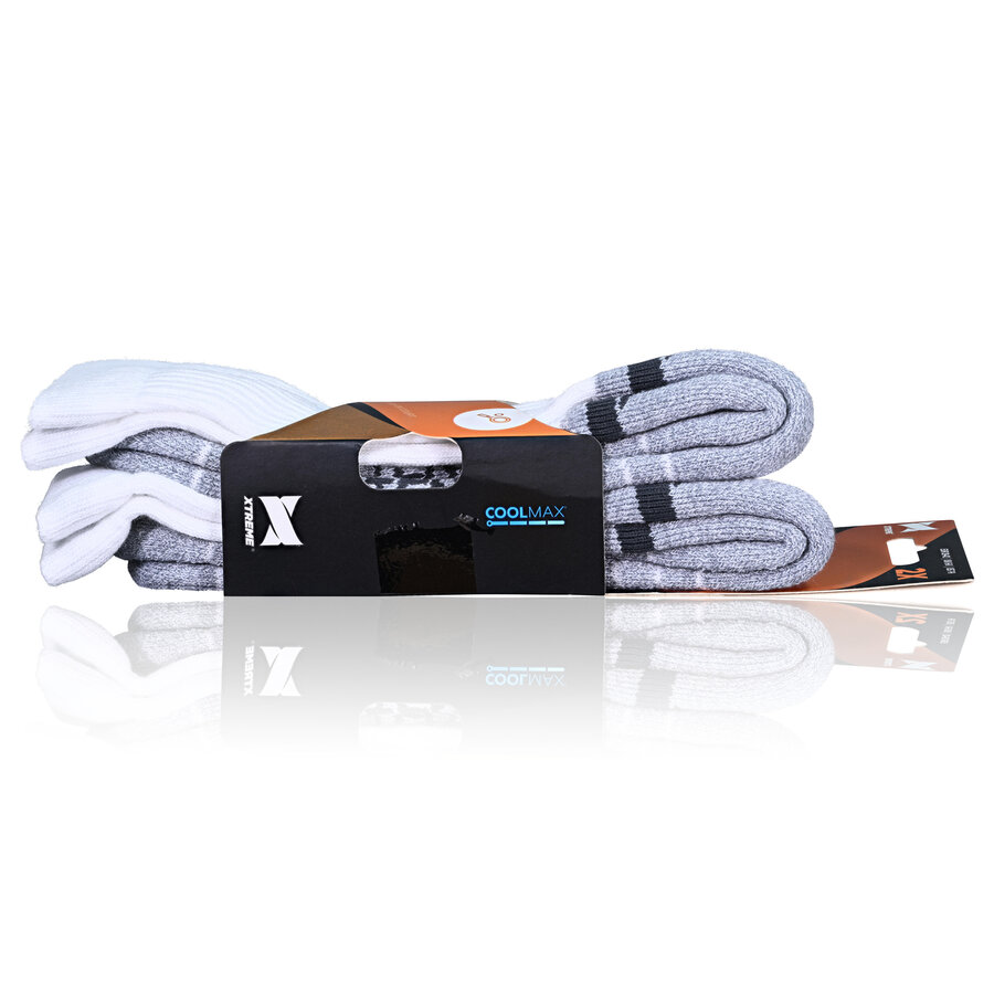 Tennis Padel Sportsocken XTREME weiß - 3