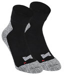 Kühlende Sport Kurzsocken XTREME schwarz-grau - 1