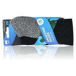 Kühlende Sport Kurzsocken XTREME schwarz-grau - 13