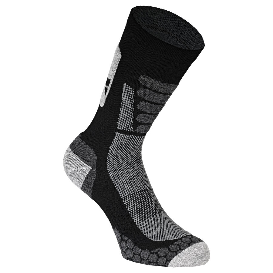 Allwetter Walking Wander-Socken Polsterzonen XTREME schwarz-mix - 8