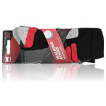 Allwetter Walking Wander-Socken Polsterzonen XTREME schwarz-mix - 3