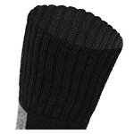 Walking Socken ohne Gummidruck Wolle XTREME schwarz - 4