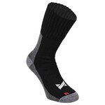 Walking Socken ohne Gummidruck Wolle XTREME schwarz - 5