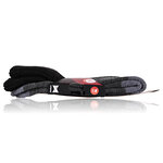 Walking Socken ohne Gummidruck Wolle XTREME schwarz - 6