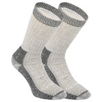 Heavy-Thermo Wander Trekking Woll-Socken Merino Wolle XTREME grau - 11