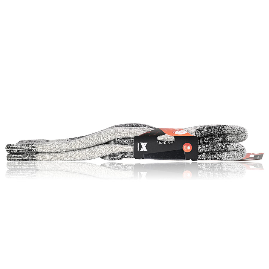 Heavy-Thermo Wander Trekking Kniestrümpfe Merino Wolle XTREME grau - 6