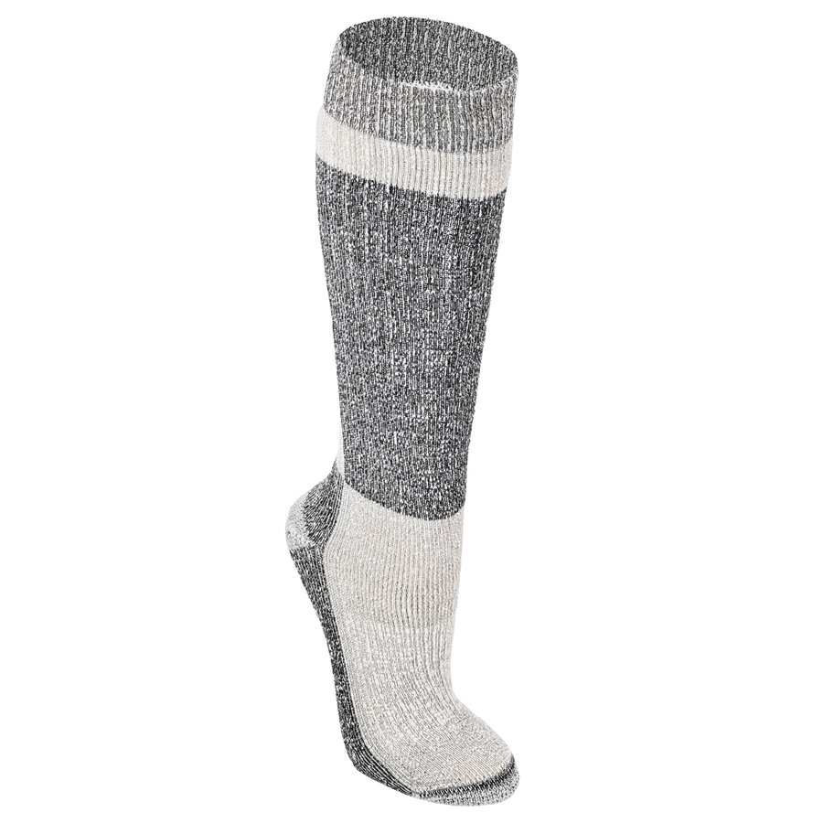 Heavy-Thermo Wander Trekking Kniestrümpfe Merino Wolle XTREME grau - 3