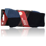 Walking-Socken ohne Gummidruck Wolle XTREME dunkelblau - 9