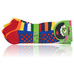 Kinder Trampolin Sneakersocken ABS Noppen Ringel - 3