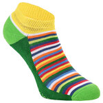 Kinder Trampolin Sneakersocken ABS Noppen Ringel - 9