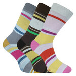 Damen Ringelsocken Baumwolle - 25
