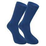 Socken extra breit weit ohne Gummidruck jeansblau - 24