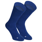 Socken extra breit weit ohne Gummidruck jeansblau - 9