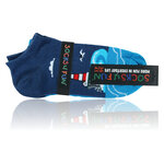 Küstenmotive Sneaker Socken Meer Leuchtturm Möwen - 11