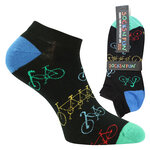 Fahrrad Sneakersocken Radsport Motiv Baumwolle - 1