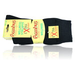 Bambus Socken extra stabil schwarz - 3