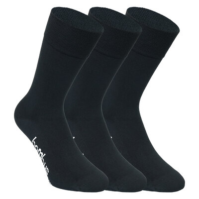 Bambus Socken extra stabil schwarz