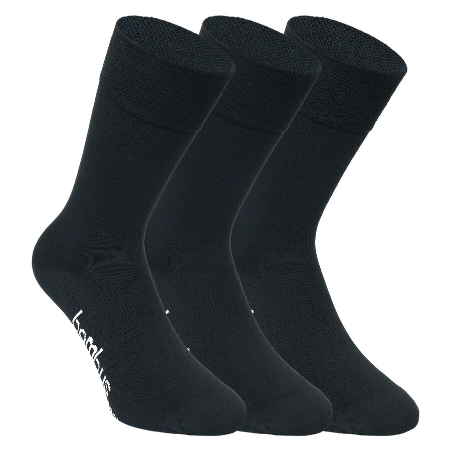 Bambus Socken extra stabil schwarz
