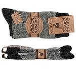 Alpaka-Merino-Wolle Socken Ringel-Trend - 16