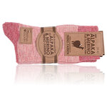 Alpaka-Merino-Wolle Socken Ringel-Trend - 3