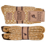 Alpaka-Merino-Wolle Socken Folklore-Trend - 12