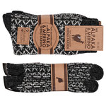 Alpaka-Merino-Wolle Socken Folklore-Trend - 6