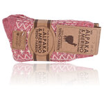 Alpaka-Merino-Wolle Socken Folklore-Trend - 3