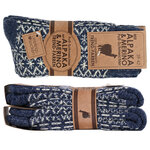 Alpaka-Merino-Wolle Socken Folklore-Trend - 5