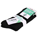 Holz-Socken Tencel-Modal ohne Gummidruck schwarz - 7