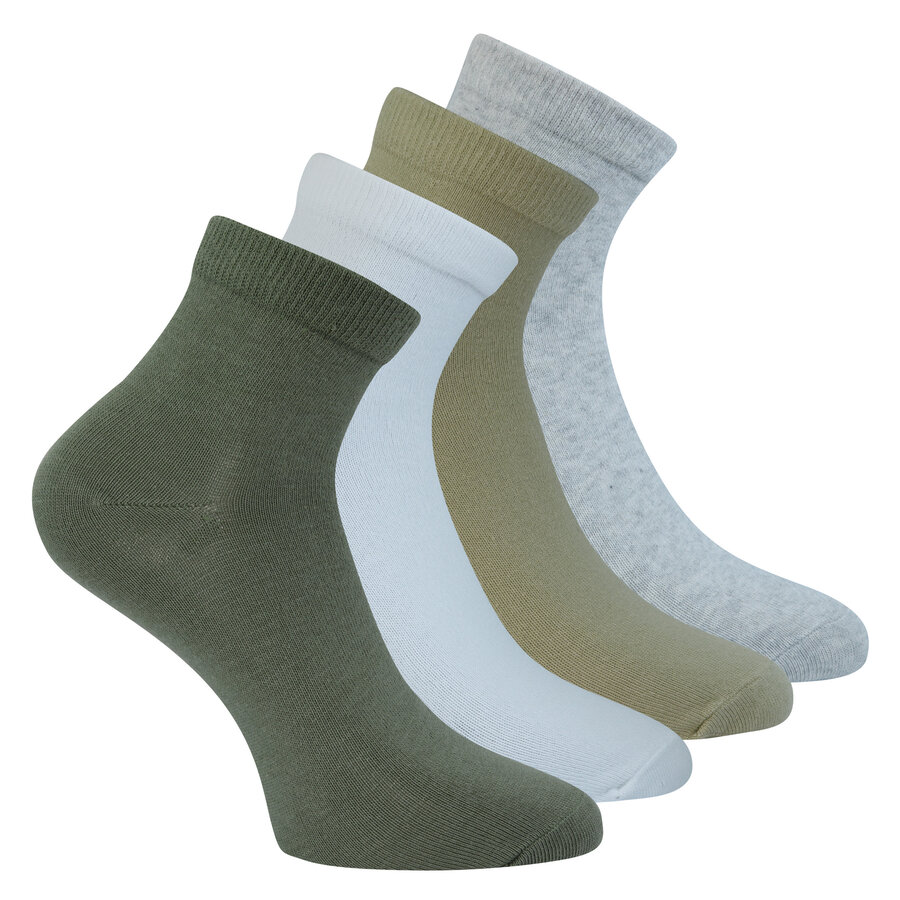 Kurz-Socken s.Oliver minzgrün-oliv-grau-weiß-mix