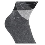Herrensocken ohne Gummidruck Argyle Karo Muster Camano anthrazit - 5