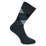 Herrensocken ohne Gummidruck Argyle Karo Muster Camano anthrazit - 9